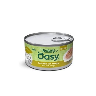Oasy Natury Softy Jelly 85 Gr Tonno/Mango cibo umido per gatti