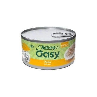 Oasy Natury Softy Jelly  85 Gr Pollo cibo umido per gatti