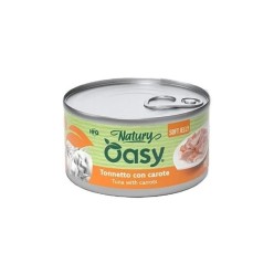 Oasy Natury Softy Jelly 85 Gr Tonno/Carote cibo umido per gatti