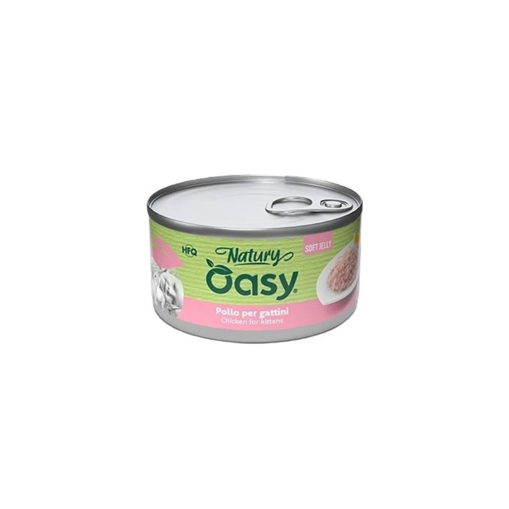 Oasy Naturys Ofty Jelly 85 Gr Pollo Per Gattini