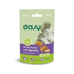 Oasy Snack Cat - Biscotti Ripieni Con Agnello 60 G