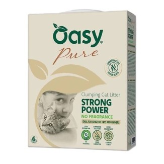 Oasy Lettiera Minerale Pure Carb Attivi Neutra 10 Lt
