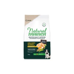 Natural Trainer Dog Selected Quality Nutrition crocchette cane Puppy Medium/Maxi Pollo 2,5 Kg.
