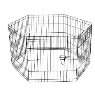 Leo Pet Recinto In Metallo Per Conigli/Cani