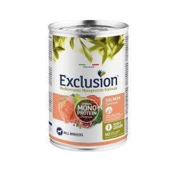EXCLUSION cibo umido cane Monoproteico adult salmone 400gr