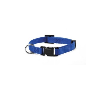 Record Collare Nylon Con Clip Blu S 1,5X33-40 Cm