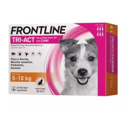 Frontline Tri Act 5/10 Kg 6 Pipette