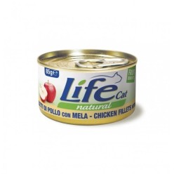 Life Cat Pollo Mela 85 Gr cibo umido