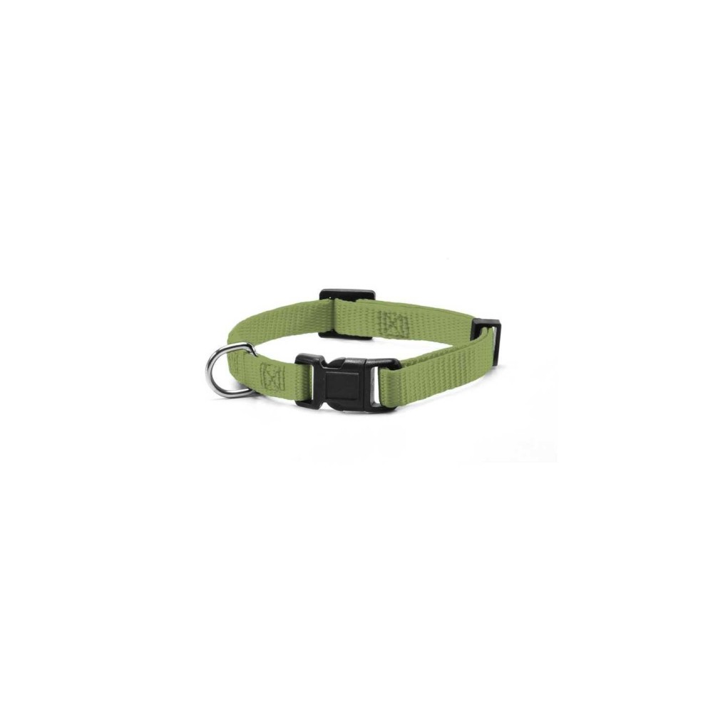 Record Collare Nylon Con Clip Verde M 2X40-53