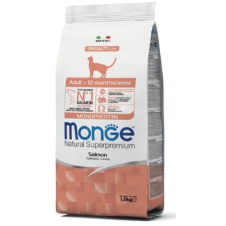 MONGE CROCCHETTE GATTO ADULT SALMONE KG.1,5
