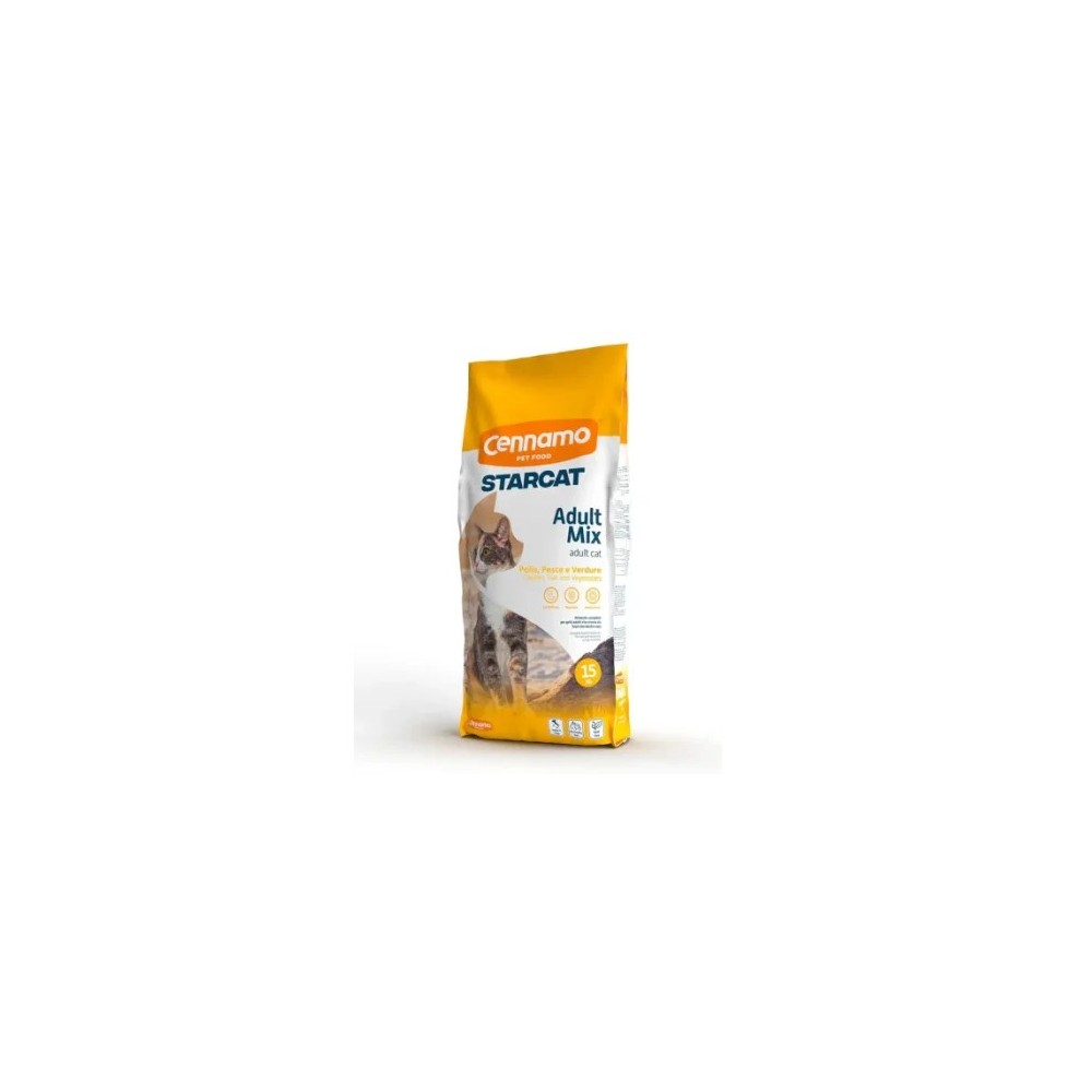 Cennamo Star Cat Mix 15 Kg crocchette gatto
